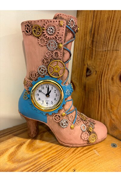 cemfa Masaüstü Hediyelik Dekoratif Saat Biblo