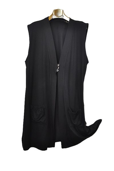 elma abone New Season Combed Cotton Three Button Long Vest