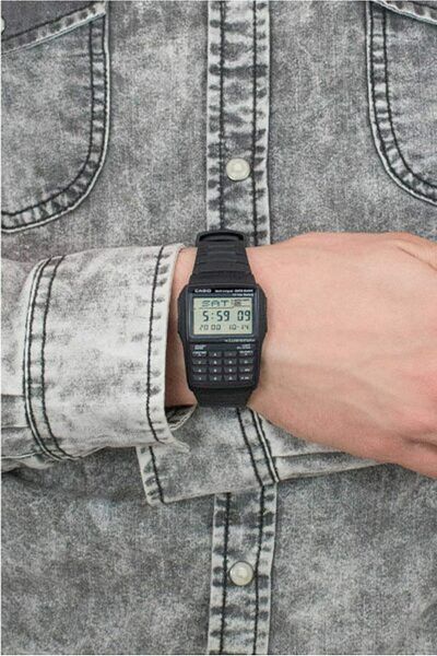 Casio Men's Watch, Casio, Vintage Edgy Calculator DBC 32-1ACB