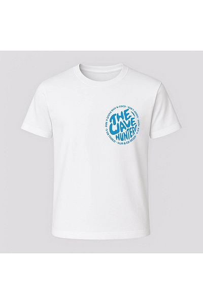 trender Wave Printed White Men's T-Shirt Tr-01