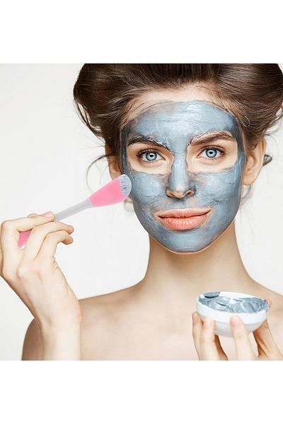 Sibelon Silicone Mask & Cream Applying Spatula 1 Piece Mixed Color