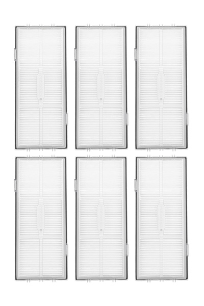 Marketto 6 قطع من مكنسة كهربائية Hepa Filter متوافقة مع Roborock T7 T7S / T7 ...