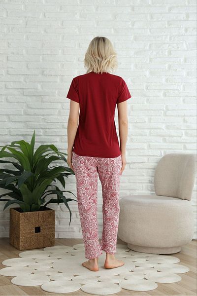 HUBEN Women's Cotton Pajama Set