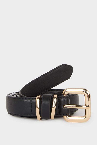 DeFacto New Season Women's Faux Leather Jean Belt