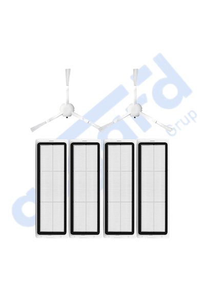 Asgard Grup Dreame L10 S Pro, L10S Pro Gen 2, L10S Plus Compatible 2 Side Brushes 4 Filters