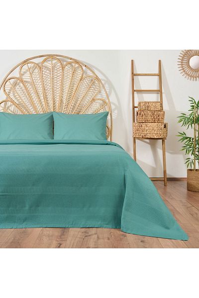 MATMEL Waffle Double Pique Set - Green