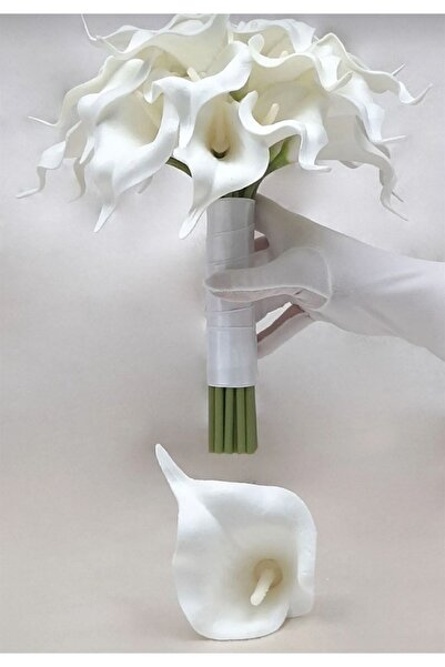 BYSHOME Gelin Buketi 30 Adet Islak Gala Gelin Çiçeği Damat Yaka Çiçegi