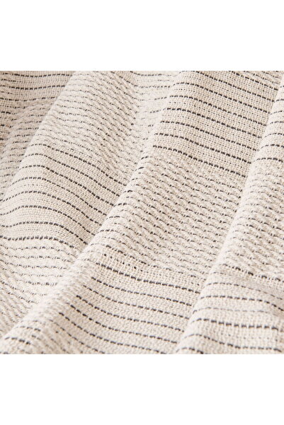 ASPARTAM Soft Nemo Sofa Shawl - Ecru / Anthracite - 180X220 cm