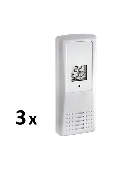TFA Termo-higrometru Cu 3 Senzori Wireless 30.3054.10