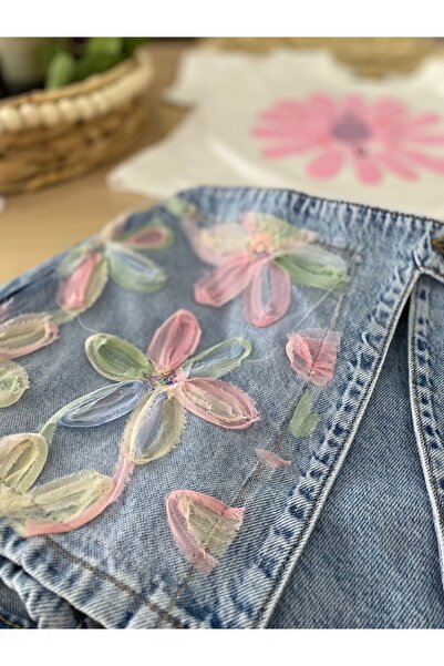 Marka Sensin Kids Escabel Girl's Daisy Patterned T-Shirt Special Daisy Embroidered Shorts Skirt Set of 2