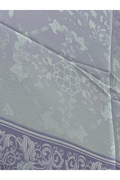 19V69 ITALIA İTALYAN ŞİFON 110X110 V07 EŞARP LİLA