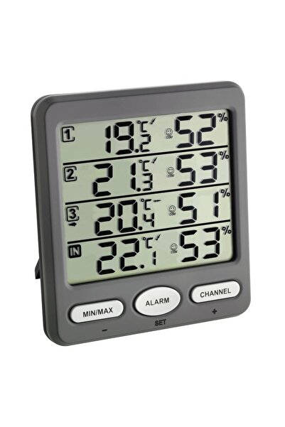 TFA Thermo-Hygrometer with 3 wireless sensors 30.3054.10