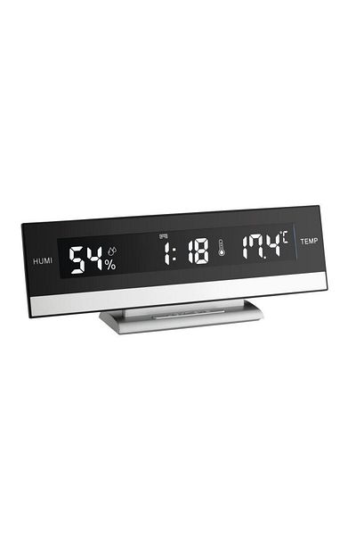 TFA Termo-higrometru Cu Ceas Si Alarma Iluminat 60.2011