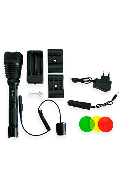 Watton Orjinal 800 Lümen T6 Özel Avcı Feneri Wt-205