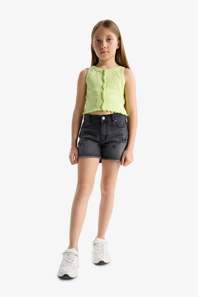 DeFacto New Season Girl's Crew Neck Undershirt