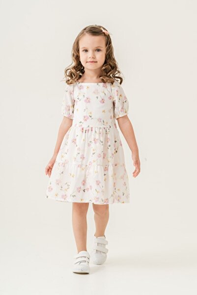 Marka Sensin Kids Cichlid Girl's Special Design Floral Dress