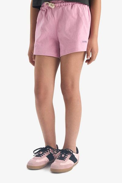 DeFacto New Season Girl's Printed Shorts with Elastic Waist