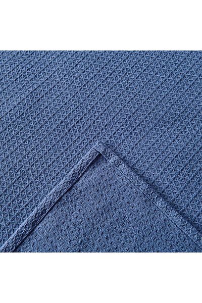 ASPARTAM Maris Double Pique - Navy Blue - 200X220 cm