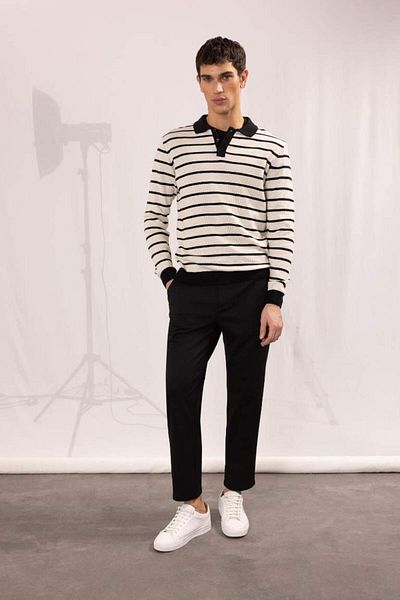 DeFacto New Season Jogger Straight Leg All-Way Stretch Summer Fabric Trousers
