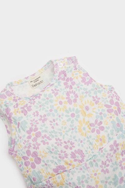 DeFacto New Season Baby Girl Floral Jumpsuit