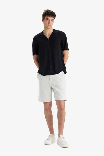 DeFacto New Season 100% Cotton Regular Fit Bermuda Shorts