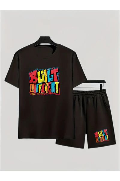 Cevval Set tricou și pantaloni scurți pentru copii