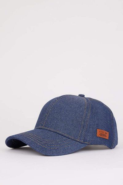 DeFacto New Season Men's Label Printed Jean Cap Hat