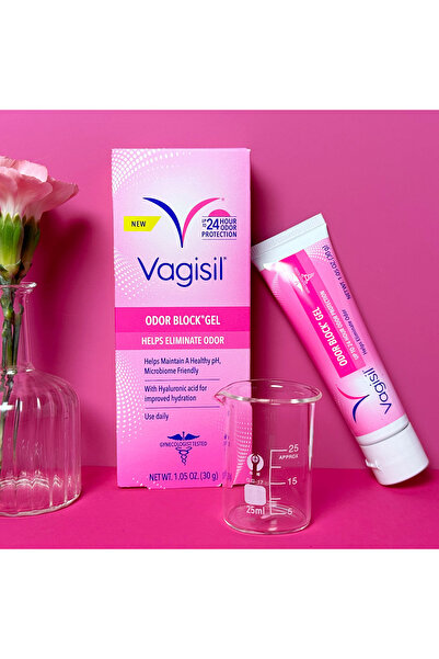 Vagisil جل ترطيب داخلي فاجيسيل بروهيدرات ذو ملمس طبيعي،