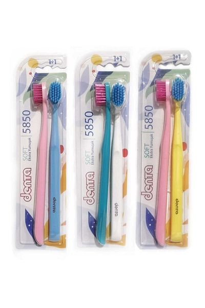 Denta Soft Extra Soft Toothbrush 1 1 X3Pcs