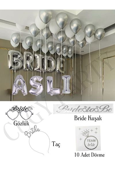 CUGY Silver Bride to Be Set with Special Name Written