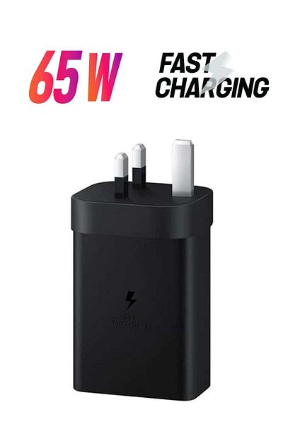 Samsung 65W Trio Universal Power Adapter Black