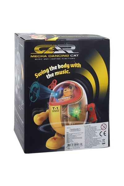 TRUST STORE Işıklı Müzikli Robot Kedi 20 CM