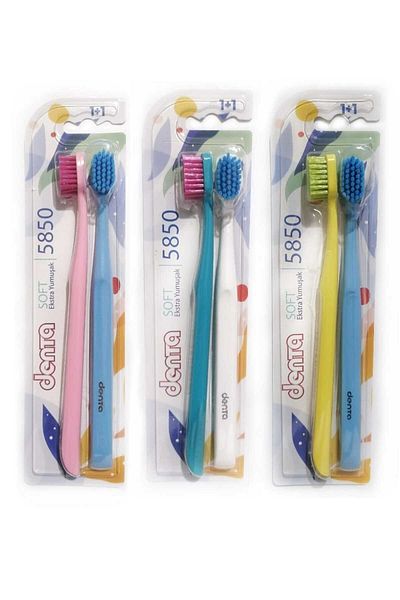 Denta Soft Extra Soft Toothbrush 1 1 X3Pcs