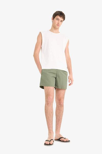 DeFacto New Season Regular Fit Mesh Lined Above Knee Swim Shorts