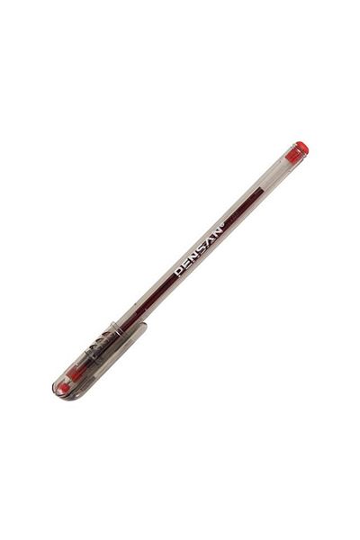 Pensan My-Tech Ballpen 07 Red 25 Pack 2240