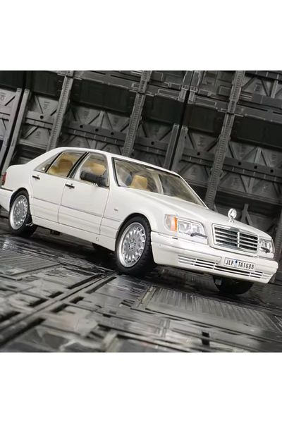 SCOWETTO 1:24 W140 Sel Model Car with Opening Doors