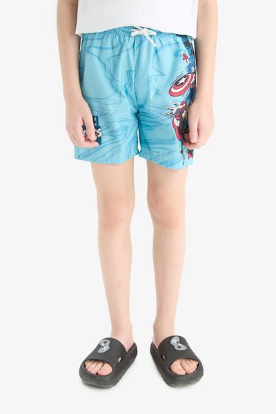DeFacto New Season Boy's Marvel Comics Swim Shorts