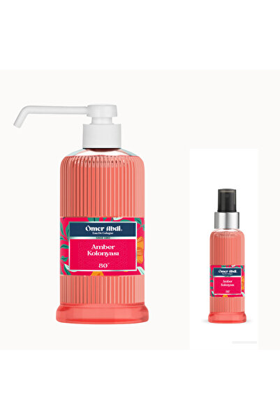 Yüceler Ömer Abdi Amber 750ml Kolonya + 100ml Kolonya Hediyeli