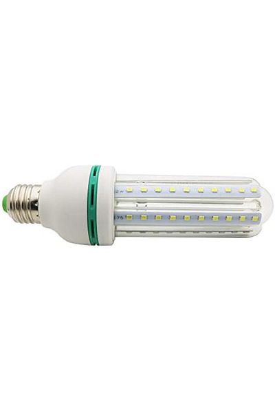 Generic 20pcs E27 U-shaped Spiral LED Bulbs, 12W (Replaces 100W), Cool White, 6000K
