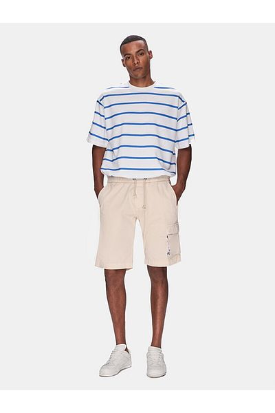Ltb Basic Midi Regular Beige Shorts
