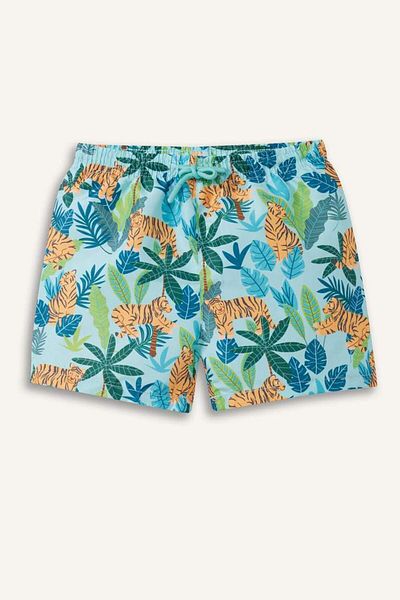 DeFacto New Season Baby Boy Patterned Micro Swim Shorts