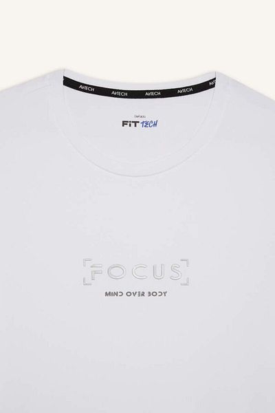 DeFacto New Season Defactofit Standard Fit Crew Neck Printed Stretch Fabric Sportsman Short Sleeve