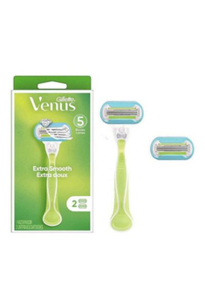 Gillette Venus Venus Extra Smooth Extra Doux 1 Razor and 2 Cartridges