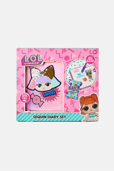 L.O.L. SURPRISE Sequin Dairy Set