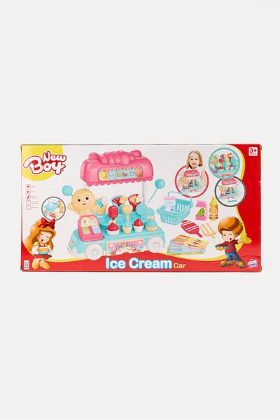 New Boy Ice Cream Car Playset