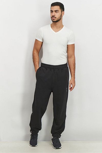 Puma Men Sport Fit Drawstring Brand Logo Jogger Pants, Black