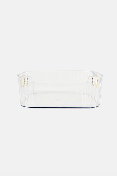 Oasis Home Multi Purpose Storage Bin, Transparent