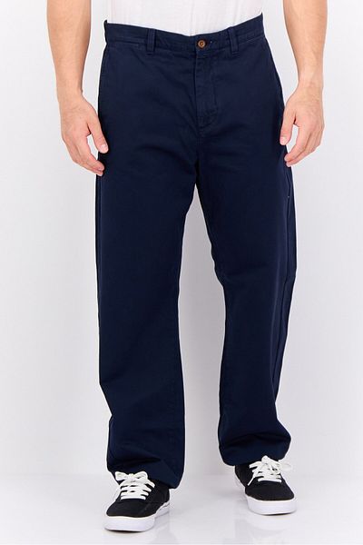 Gant Men Regular Fit Solid Chino Pants, Navy