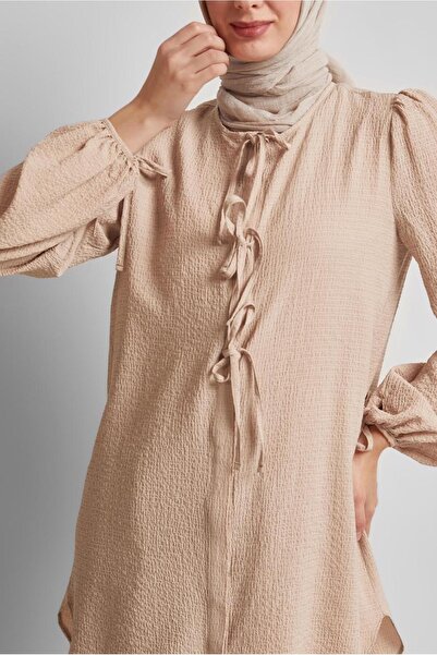 Alvina Lace-Up Detail Pants Suit 45620