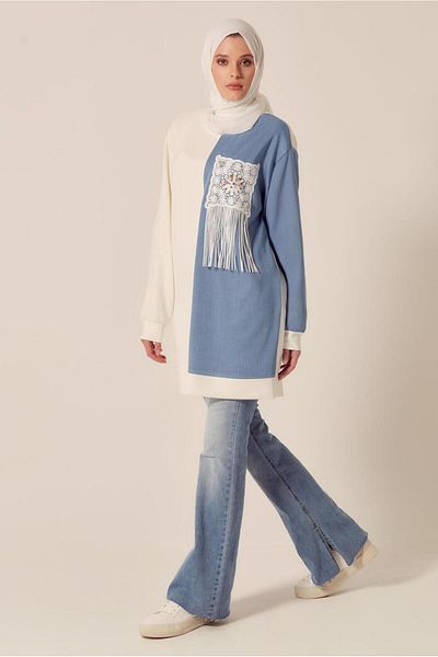 Alvina Tassel Detail Tracksuit Tunic 45569